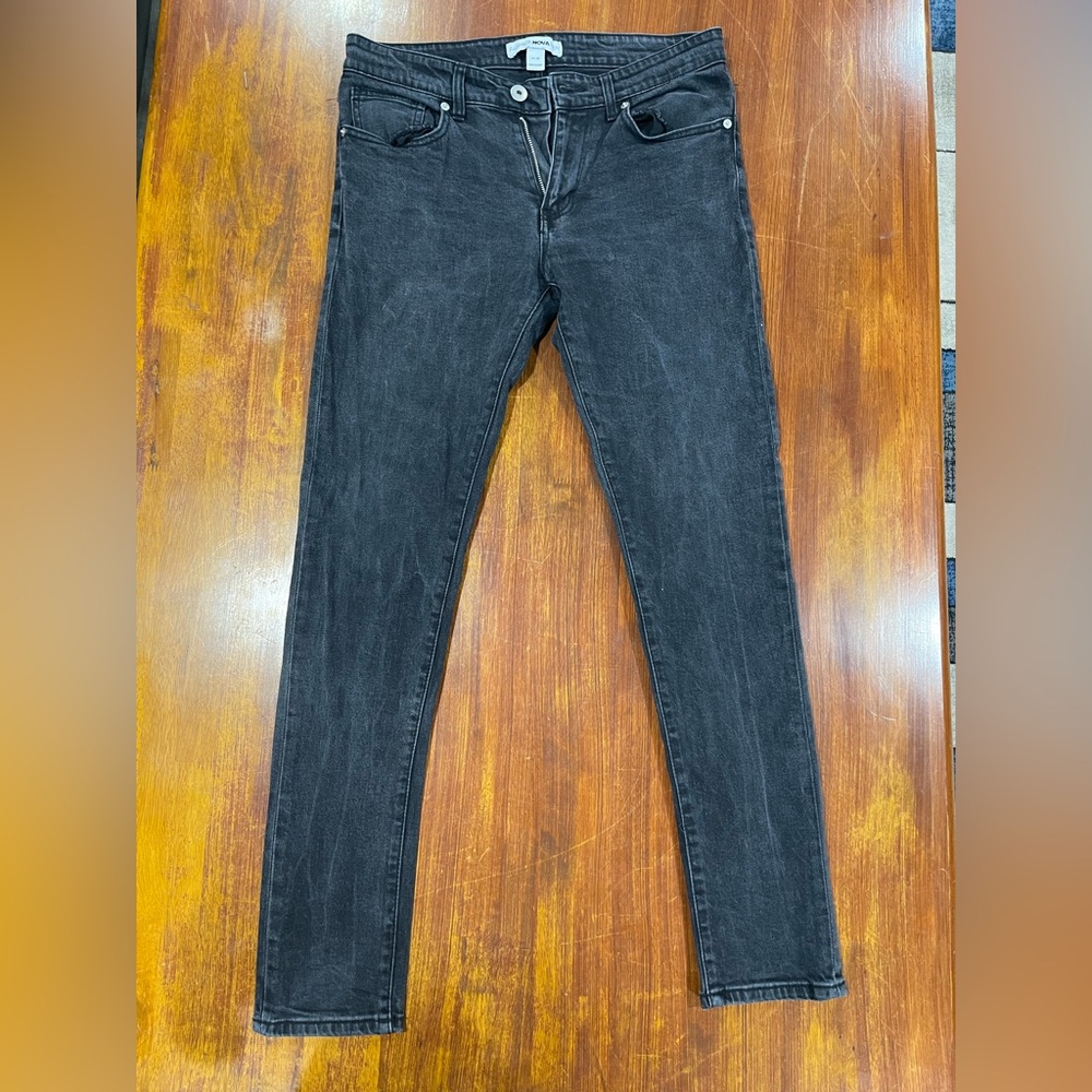 Fashion Nova Black Skinny Jeans Sleek Fit